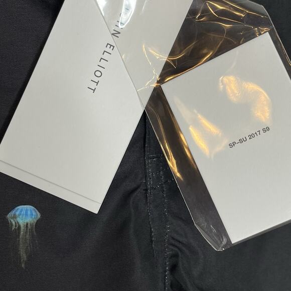 John Elliott Board Shorts Jellyfish Mens Size 1 Small Swim Trunks Tropical Beach - Picture 5 of 9